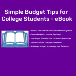 Simple Budget Tips for College Students